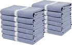 12 Pack Kitchen Towels Set - 100  Pure Cotton Dish Towels For Kitchen  Super