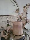 Wow  Antique Ironstone W  The Best Heavy Stain   Crazed Pitcher 