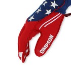 Simpson Racing Lgxf Liberty Racing Gloves Adult Xl Pair