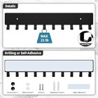 Key Holder For Wall  Key Hooks With 10 Hooks Wall Mounted Key Holder For Hallway