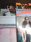 New York Times Newspaper Magazine Lot Of 9 2025 Nov-dec Mixed