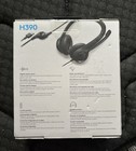 Logitech H390 Usb Headset Noise-canceling Boom Mic Stereo Black