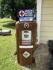 Rare Vintage 1930s Double Sided Porcelain American National Red Cross Flange 