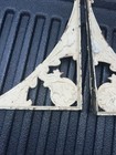 Pair Vintage C1890 Cast Metal Shelf Bracket - 9 5 7 5    Great Victorian Design