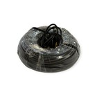 Cctv Security Camera Bnc Video Power Extension Cable Dvr Surveillance Black