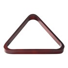 Solid Wood Pool Ball Triangle Rack  Pool Table Ball Holder Positioning Rack 2   