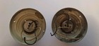 Lot Of 2 Vintage Metal Light Fixture Bases 