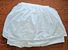 Simply Shabby Chic Pure White Cotton Dust Ruffle Twin Bed Skirt Rachel Ashwell