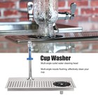 Pitcher Rinser  Commercial Stainless Steel G1 2 Cup Washer Default  Defult 