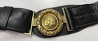 Civil War Confederate Cs Csa Officer M1851 Leather Sword Saber Belt   Buckle