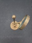 Vintage Brass Adjustable Magnifying Glass Stand     Antique Reading Magnifier