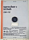 Sprecher schuh Ca6-110 Ser B Contactor 160a 75hp Coil 220-230vac 50 60hz