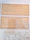 9 Old Bank Checks Including 1800 s And 2 1800s Estate Payouts With Stamps