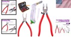 3 Piece Glass Tool Kit  Running Pliers  Breaker  Grozer Cutter Set