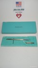 Sterling Silver Tiffany   Co Diamond Cut Purse Pen  With Ink  925 Vintage Rare