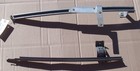 87-97 Ford Obs F250 F350 Crew Cab Left Rear Door Window Tracks Middle   Forward