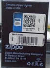 Zippo Ford 28016 American Flag Satin Chrome Lighter B11 Feb 2011 New Sealed Box