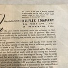 Vtg How To Braid A Rug In One Day Booklet nu-flex Co  1949 instructions  designs