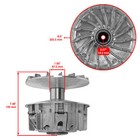 Primary Secondary Drive Clutch Aramid Belt For Can-am Traxter   Max Hd10 17-2019