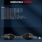 Cv Axle Shaft Assembly For Ram 1500 1500 Classic 2012-2022 - Front