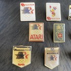 Lot Of 10 1984 Los Angeles Olympic Pins Atari Fuji