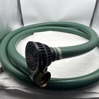 Pump Discharge Hose Kit 2 In X 15 Ft Water Drain Attch Suction Everbilt Qty 2