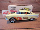Collectible Jim Beam Decanter 1957 Chevy Bel Air Hardtop Hot Rod Lime Rare Empty