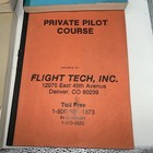 Lot Of Four 1980 Private Pilot Course Books