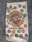 Private Buyer Only Vintage Cloth Seed Sack   Funk Farms   Illinois Double-sided
