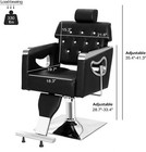 Hydraulic Barber Chair Ladies Hair Spa Salon Styling Beauty Equipment Adjustable