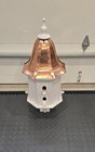  15 w X 36 h - Octagon Dovecote Birdhouse With Perches And Bell Copper Roof