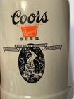 Vtg W  Germany Coors Banquet Beer Gray Stoneware Pottery Stein Tankard  5 Liter