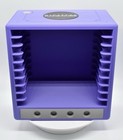 Nes Game Cube Storage Tower Holds 10 Games Nintendo 3d Printed Rack Purple