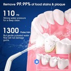 Water Dental Flosser Portable Dental Oral Irrigator With 5 Modes  6
