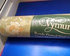 Vtg Vymura Louise Pasted Vinyl Wallpaper Roll 75 488 015 Flower 57sf Daisy Green