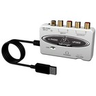 Behringer U-phono Ufo202 Audiophile Usb audio Interface With Phono Preamp  Bundl