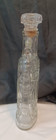 Vtg Old Forester 1952 Ky Bourbon Whiskey Decanter Embossed Swirls W  Handle