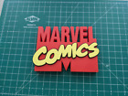 Marvel Comics Logo Sign Display Shelf Wall 3d Printed Art