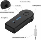 Wireless Bluetooth Receiver 3 5mm Aux Audio Stereo Music Home Car Adapter Kit