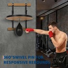 Hardwood Speed Bag Platform Kit With Adjustable Mount 360 Degree Swivel