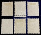 Albania 1913  Sc  35-40  Used 