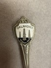 Vintage Oklahoma The Sooner State Silver Plated Collectible Souvenir Spoon 4380