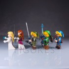 Link   Zelda Minifigures  set Of 5   Custom Printed  Lego Legend Of Zelda