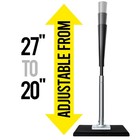 Baseball Batting Tee Practice Tee Height Adjustable 20-27  For Child Beginner