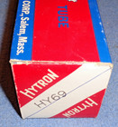 1 Nos Hytron Hy69 Vacuum Tube  1951 Vintage 30-watts For Audio Or Transmitting
