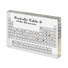 Periodic Table With Real Elements Inside - 83 Kinds Of Real Elements   Acrylic
