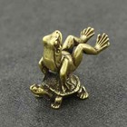 Solid Brass Turtle Figurine Statue Home Ornaments Animal Figurines