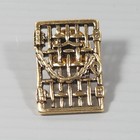 Vintage Jim Clift Design Jailed For Freedom Suffragette Lapel Pin Brooch