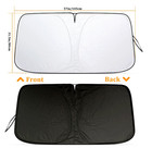For Lexus Foldable Car Windshield Sun Shade Shield Cover Visor Uv Heat Block