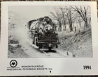 Monon Railroad Historical Society Calendar Lot Of 3 1993  1994  And 1995
